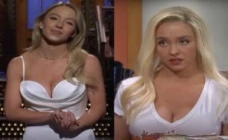America actress Sydney Sweeney nude video