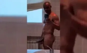 Baltasar Engonga Showing Off His Legendary Prick