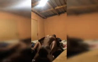 Boyfriend Banging Black Lady Vagina Hardcore On A Couch