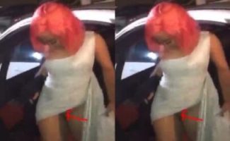 DJ Cuppy nude displaying Pussy by mistake