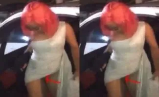 DJ Cuppy nude displaying Pussy by mistake