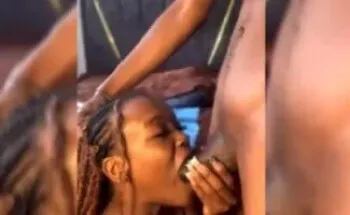 Lekki babe Barbara recorded giving deepthroat