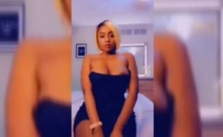 Lekki big girl undress on camera