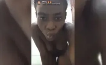 Mikky Mistakenly posted her Nude On SnapChat