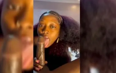 Miss Tracy Emmanuel is very good at giving Blowjob