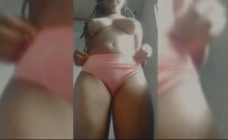 Nude video of promise with firm boobs